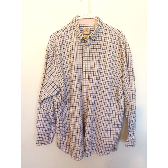 Joey Rodolfo 1879 Men’s XL Plaid Button Down Shirt Long Sleeve Cotton - Picture 1 of 3